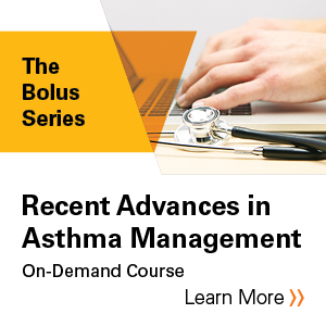 Recent Advances in Asthma Management Banner